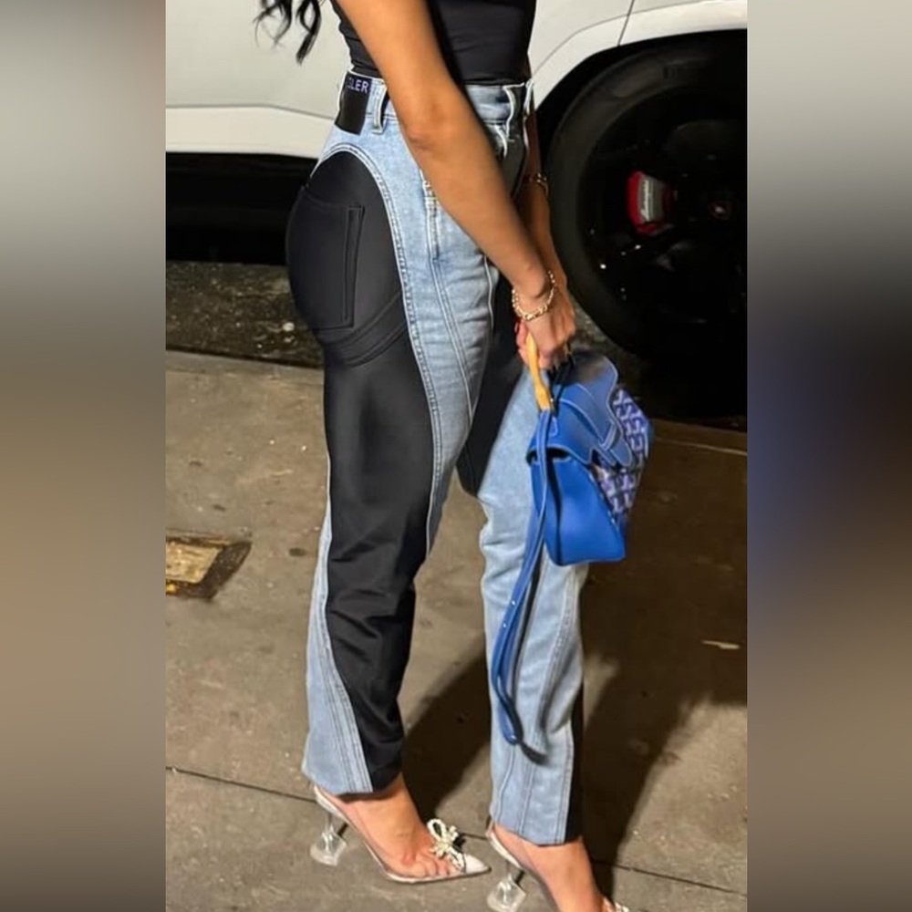 Mugler spiral Jeans